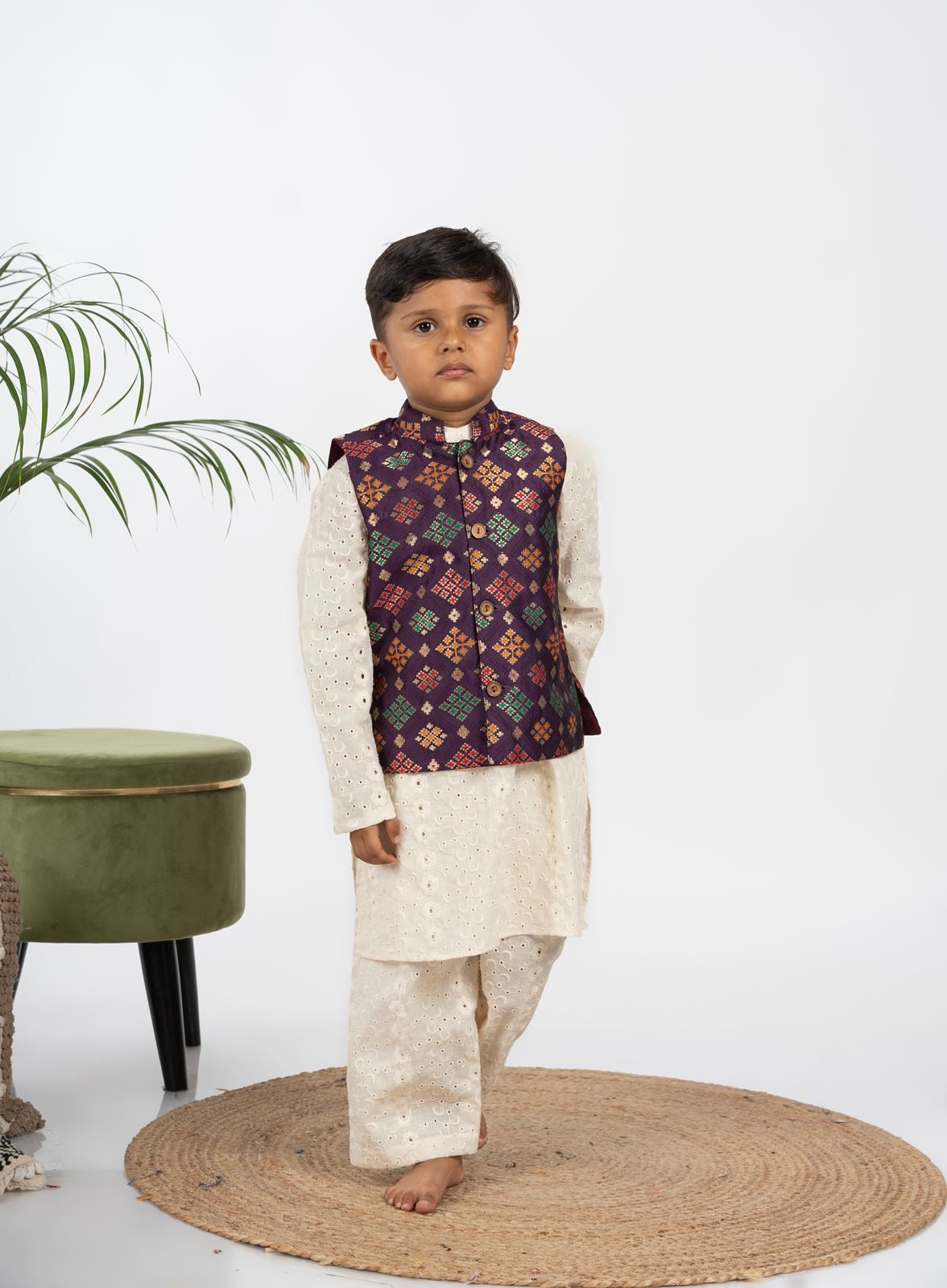 Moonlight Koti Kurta set